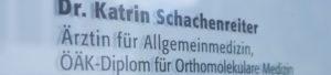 Dr. Katrin Schachenreiter - Über mich